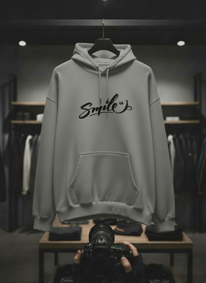 SMILE PRINTED | HOODIES | UNISEX