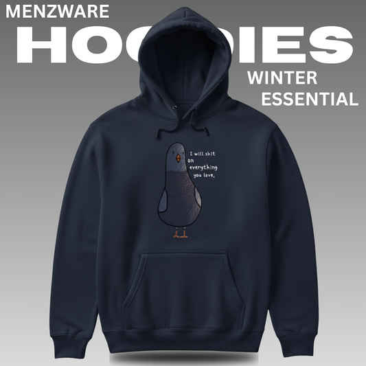 PIGEON PRINTED | HOODIES | UNISEX