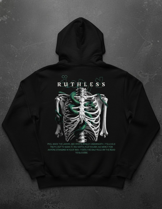 SKELETON & HEART PRINTED | HOODIES | UNISEX