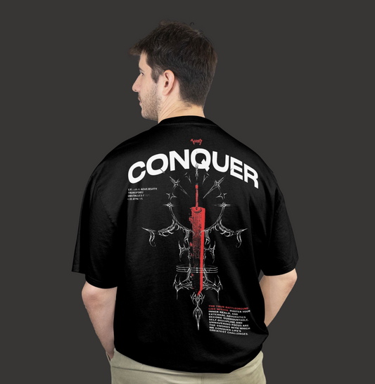 CONQUER SWORD | DROP SHOULDERS | PRINTED SHIRTS