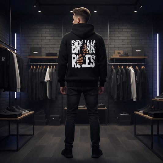 BREAK RULES PRINTED | HOODIES | UNISEX