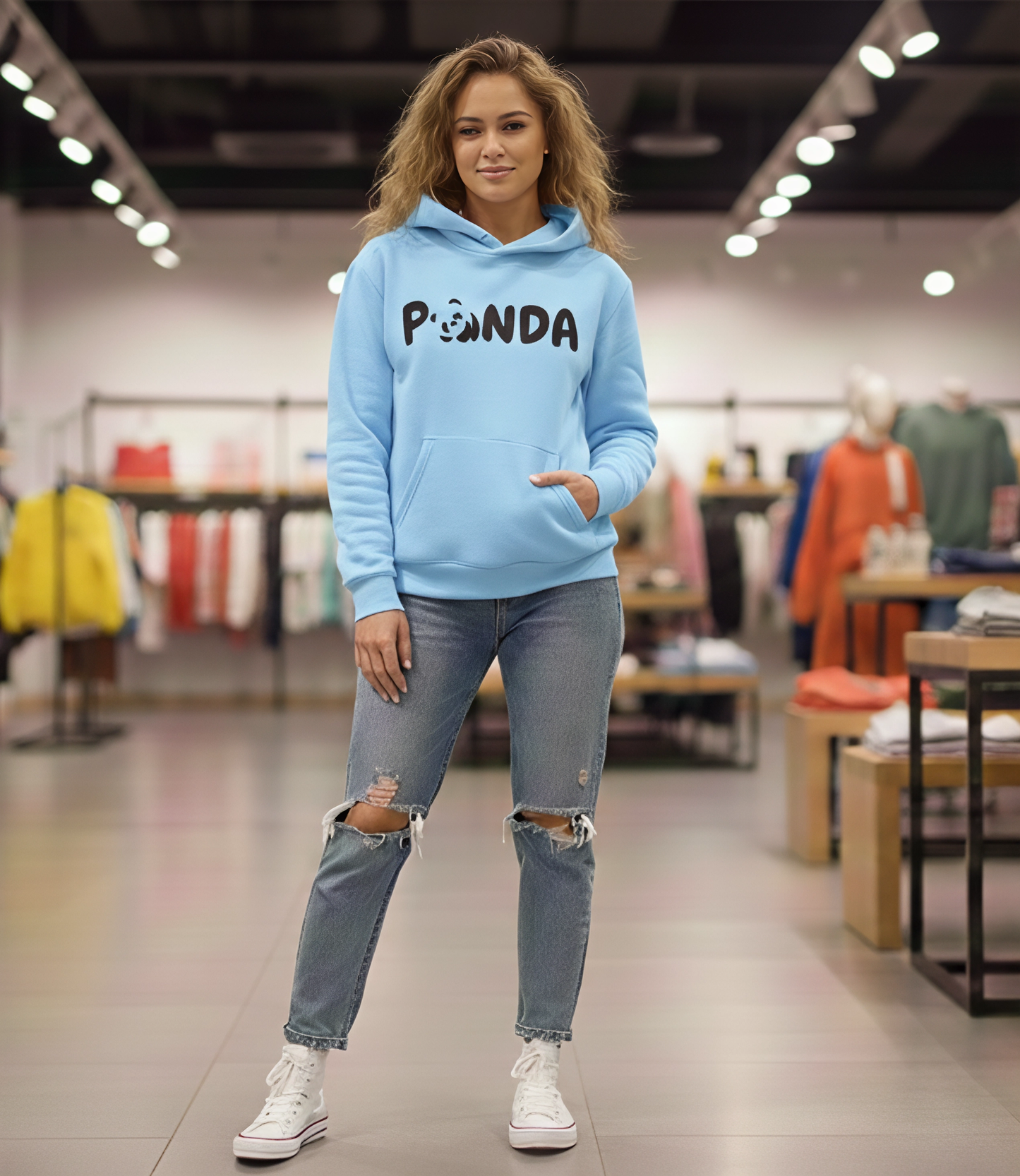 PANDA PRINTED | HOODIES | GIRLS