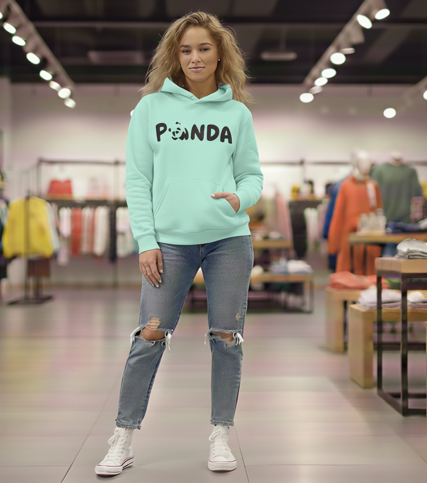 PANDA PRINTED | HOODIES | GIRLS