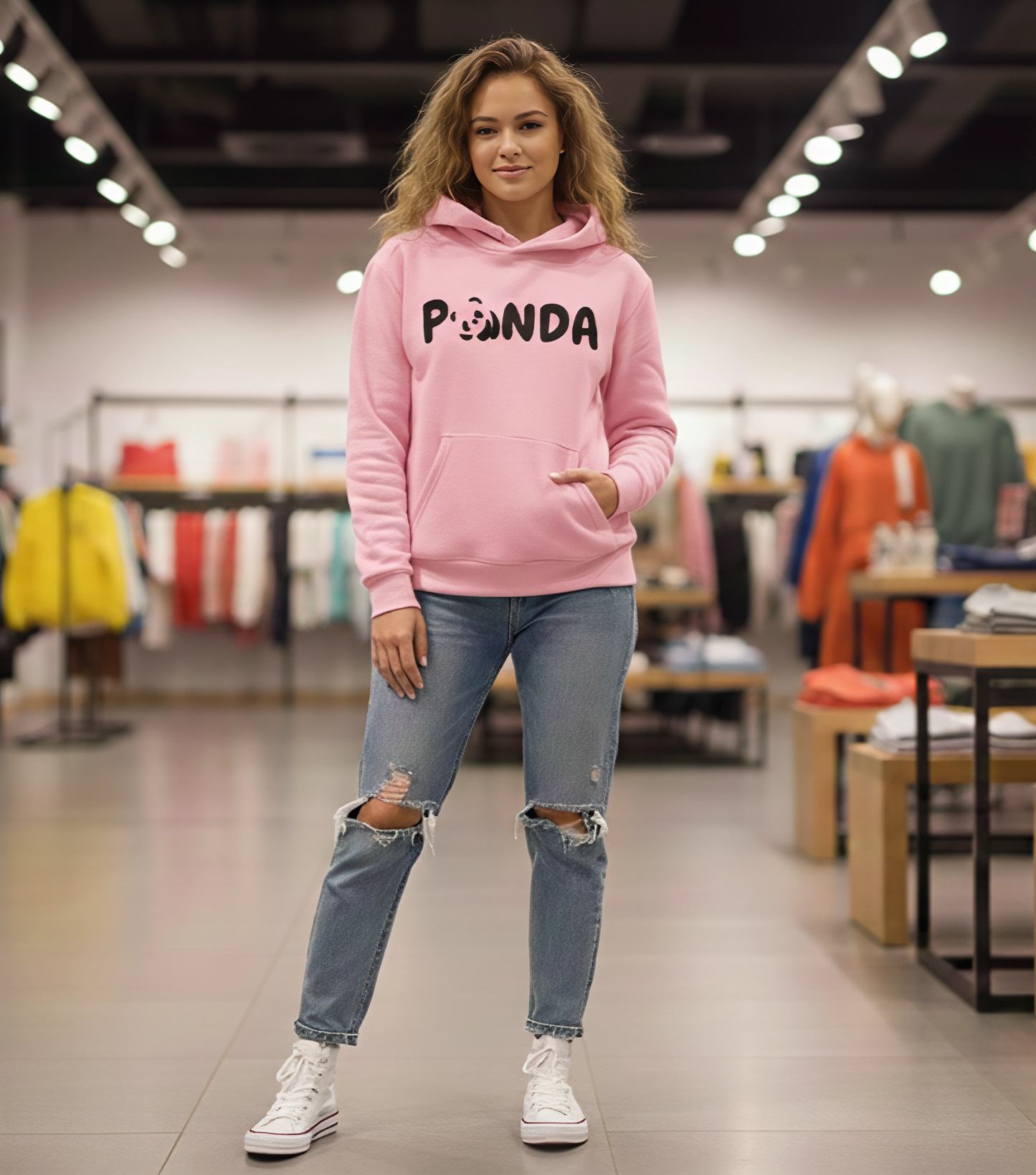 PANDA PRINTED | HOODIES | GIRLS