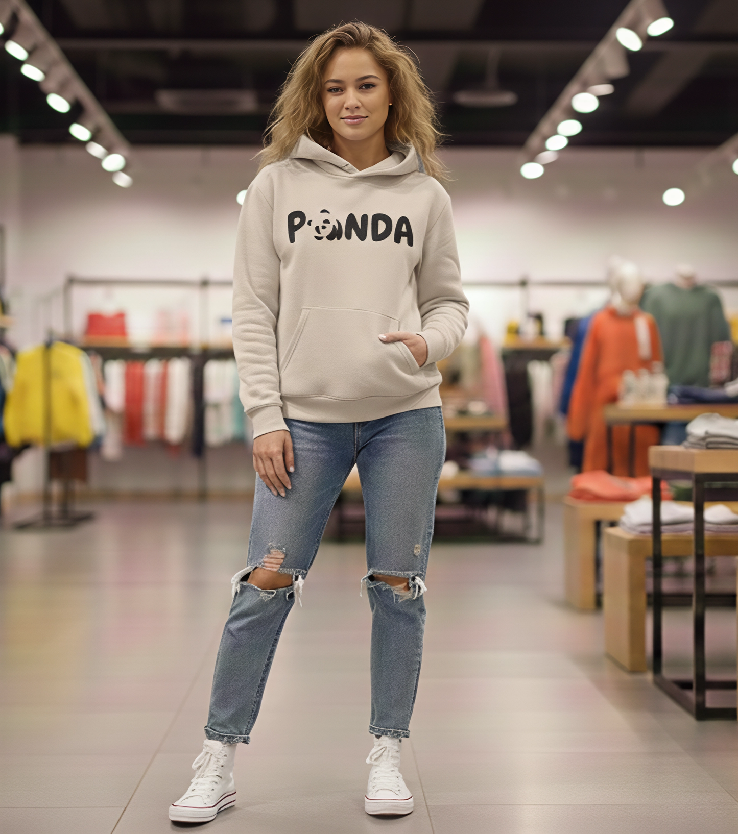 PANDA PRINTED | HOODIES | GIRLS