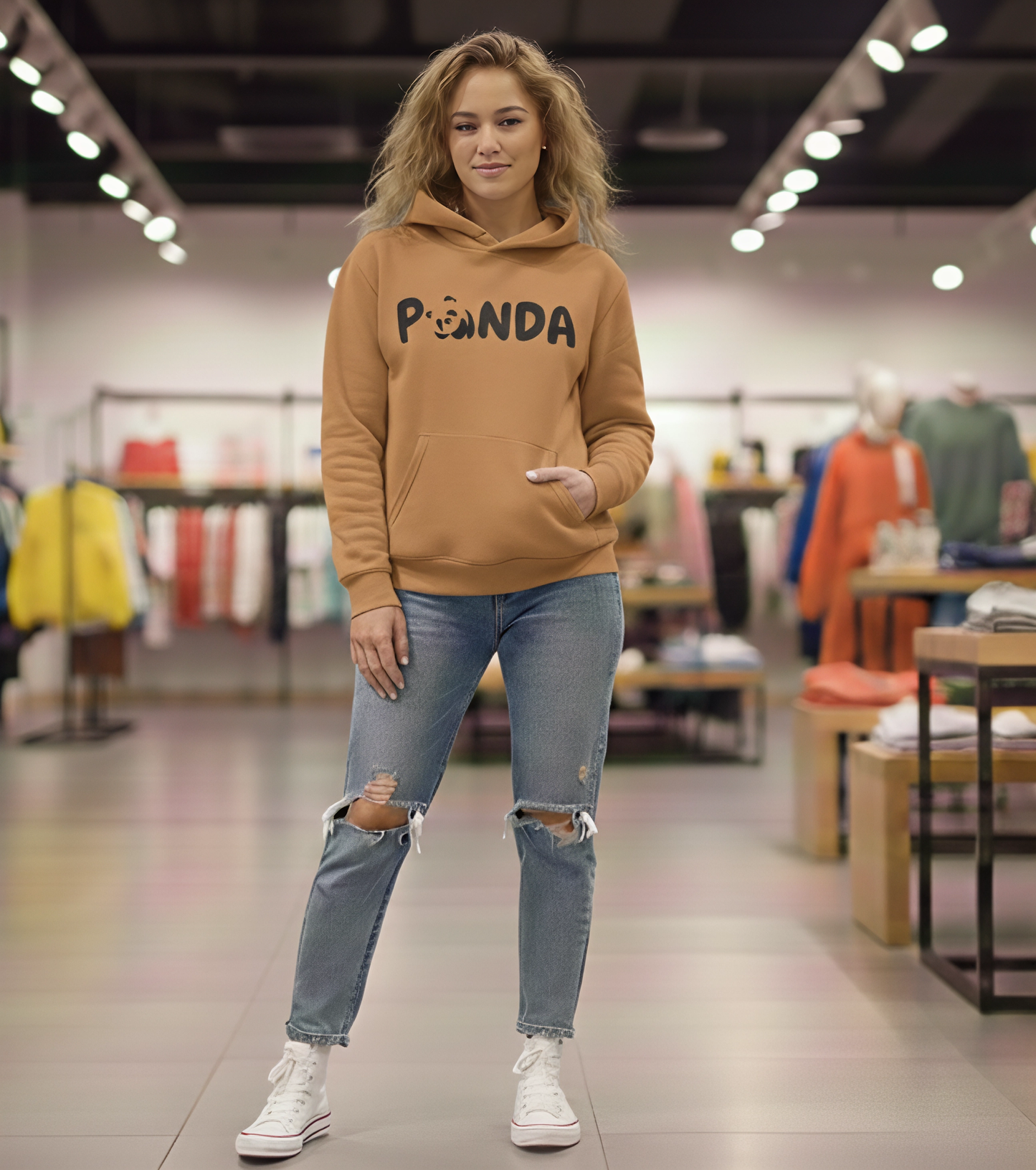 PANDA PRINTED | HOODIES | GIRLS